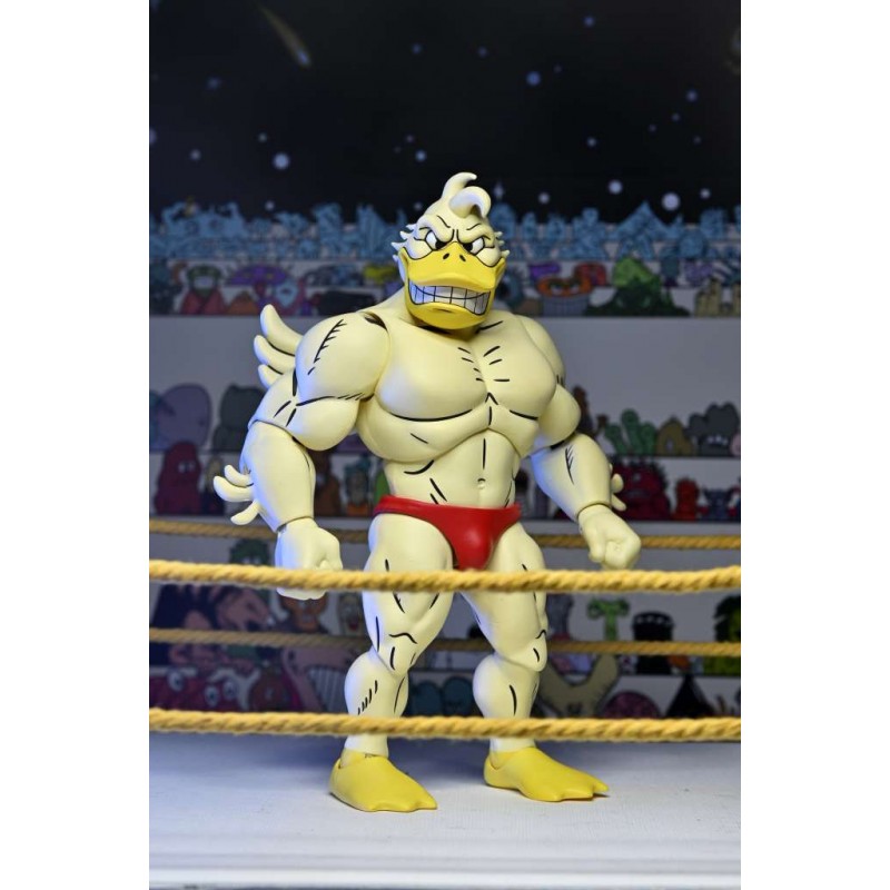 TEENAGE MUTANT NINJA TURTLES ARCHIE COMICS STUMP WRESTLING ACE DUCK ACTION FIGURE NECA TEENAGE MUTANT NINJA TURTLES ARCHIE COMICS STUMP WRESTLING ACE DUCK ACTION FIGURE NECA