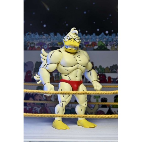 TEENAGE MUTANT NINJA TURTLES ARCHIE COMICS STUMP WRESTLING ACE DUCK ACTION FIGURE