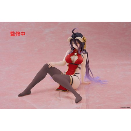 OVERLORD ALBEDO CHINESE DRESS RENEWAL DESKTOP CUTE STATUA FIGURE