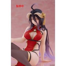 TAITO OVERLORD ALBEDO CHINESE DRESS RENEWAL DESKTOP CUTE STATUE