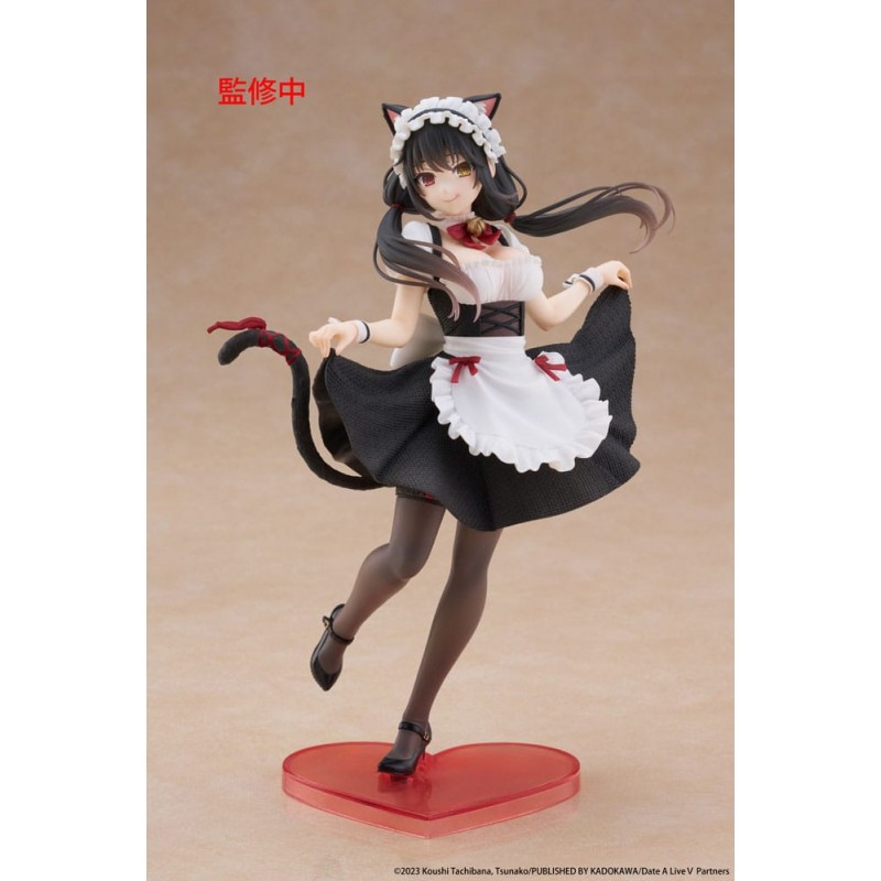 DATE A LIVE V COREFUL KURUMI TOKISAKI CAT EAR MAID VER. STATUA FIGURE TAITO