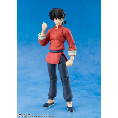 RANMA 1/2 RANMA SAOTOME MALE S.H. FIGUARTS PVC ACTION FIGURE