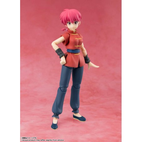 RANMA 1/2 RANMA SAOTOME FEMALE S.H. FIGUARTS PVC ACTION FIGURE