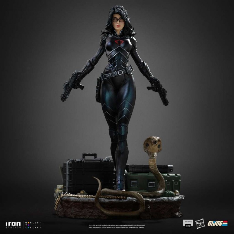 IRON STUDIOS G.I. JOE BARONESS ART SCALE 1/10 RESIN STATUE FIGURE IRON STUDIOS G.I. JOE BARONESS ART SCALE 1/10 RESIN STATUE FIGURE