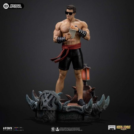 MORTAL KOMBAT ART SCALE JOHNNY CAGE 1/10 STATUA FIGURE