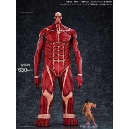 KAIYODO ATTACK ON TITAN COLOSSAL TITAN MEGA SOFVI FIGURE STATUE