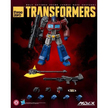 TRANSFORMERS MDLX OPTIMUS PRIME COMIC BOOK EDITION ACTION FIGURE