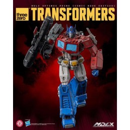 THREEZERO TRANSFORMERS MDLX SERIES OPTIMUS PRIME COMIC BOOK VERSION ACTION FIGURE