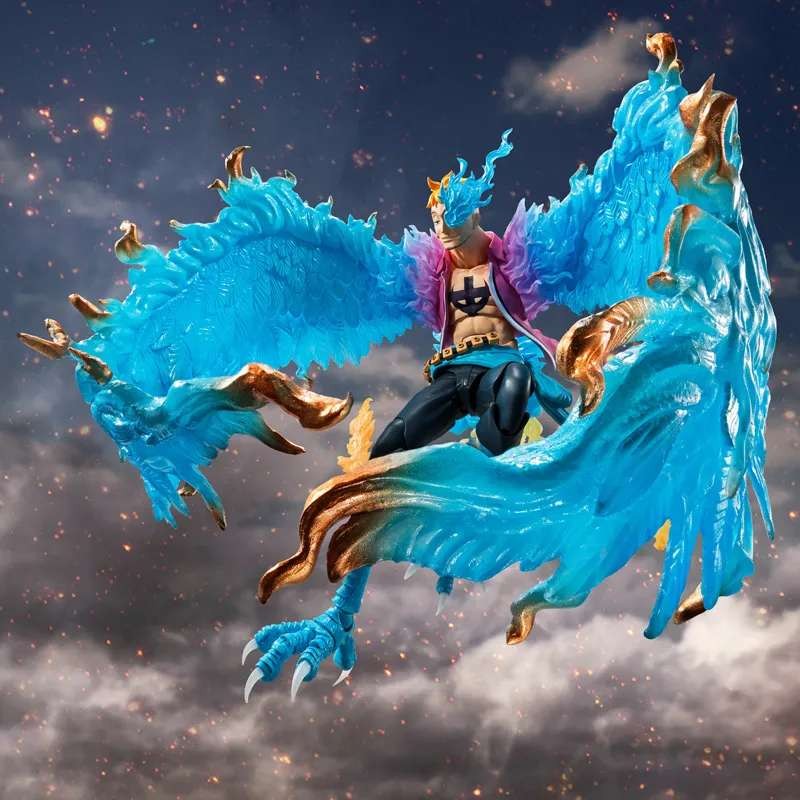 ONE PIECE MARCO MARINEFORD S.H. FIGUARTS ACTION FIGURE BANDAI ONE PIECE MARCO MARINEFORD S.H. FIGUARTS ACTION FIGURE BANDAI