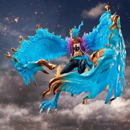 ONE PIECE MARCO MARINEFORD VER. S.H. FIGUARTS SERIES PVC ACTION FIGURE