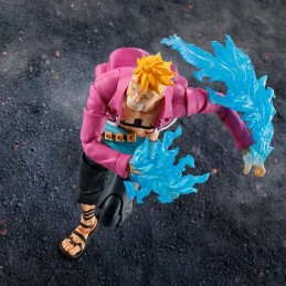BANDAI ONE PIECE MARCO MARINEFORD VER. S.H. FIGUARTS SERIES PVC ACTION FIGURE