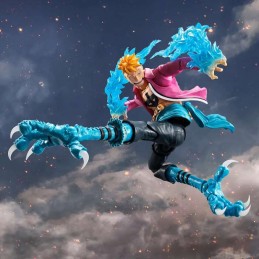 BANDAI ONE PIECE MARCO MARINEFORD VER. S.H. FIGUARTS SERIES PVC ACTION FIGURE