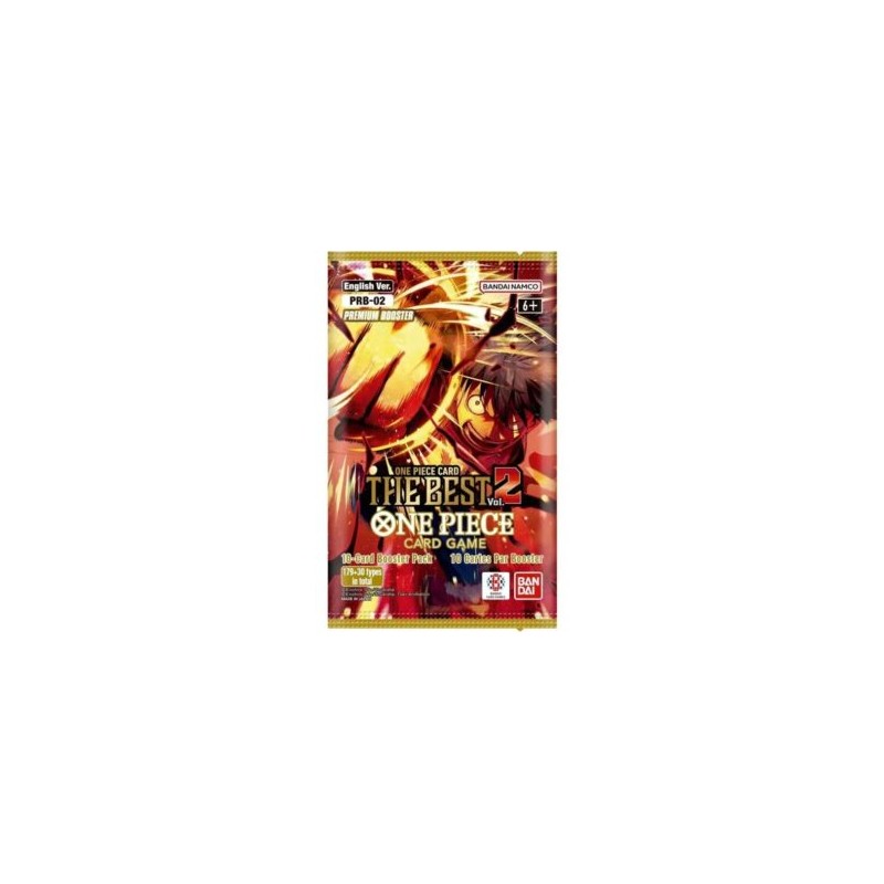 ONE PIECE PRB-02 THE BEST VOL.2 BUSTA IN INGLESE BANDAI ONE PIECE PRB-02 THE BEST VOL.2 BUSTA IN INGLESE BANDAI