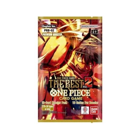 ONE PIECE PRB-02 THE BEST VOL.2 BUSTA IN INGLESE