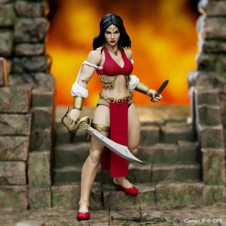 CONAN BELIT QUEEN OF THE BLACK COAST PVC ACTION FIGURE