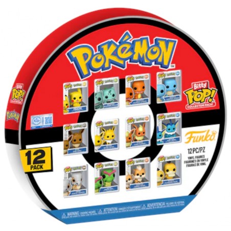 FUNKO BITTY POP! POKEMON COLLECTOR PACK 12X MINI FIGURE