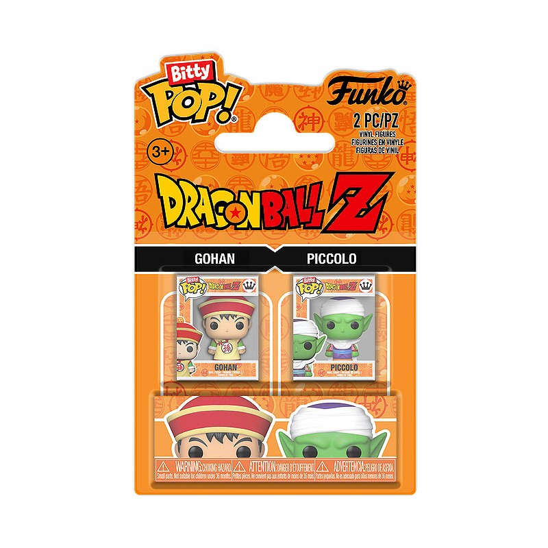 FUNKO BITTY POP! DRAGON BALL Z GOHAN E PICCOLO VINYL MINI FIGURE FUNKO