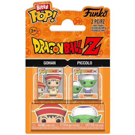 FUNKO BITTY POP! DRAGON BALL Z GOHAN E PICCOLO VINYL MINI FIGURE