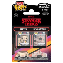 FUNKO FUNKO BITTY POP! STRANGER THINGS ELEVEN AND DEMOGORGON VINYL MINI FIGURES