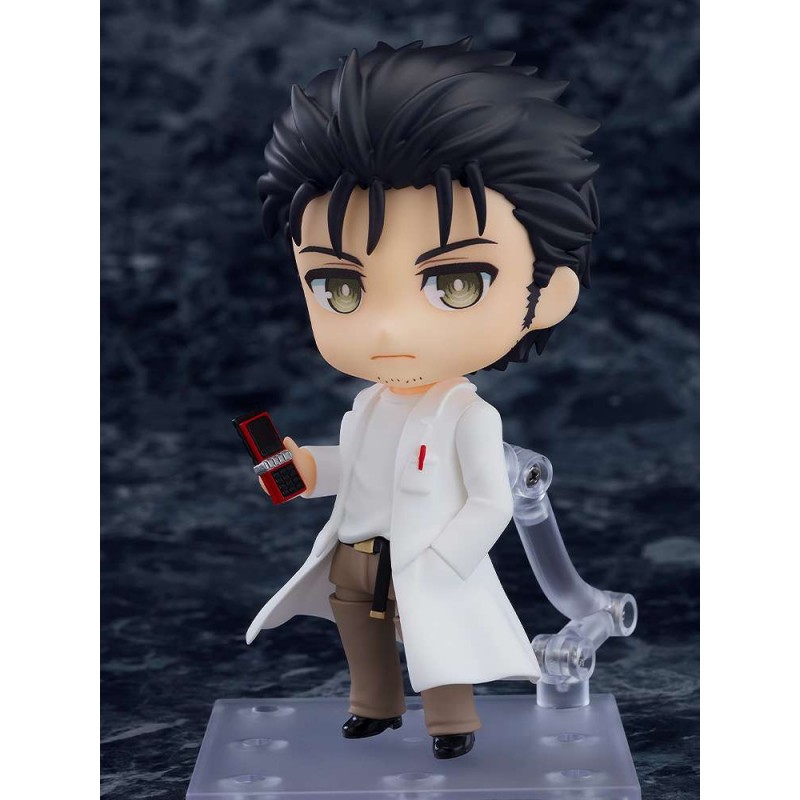 STEINS GATE RINTARO OKABE 2.0 NENDOROID ACTION FIGURE GOOD SMILE COMPANY STEINS GATE RINTARO OKABE 2.0 NENDOROID ACTION FIGURE GOOD SMILE COMPANY
