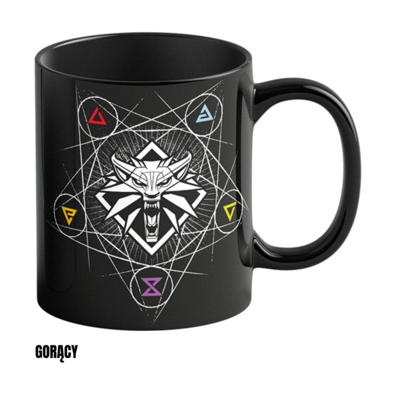 GOOD LOOT THE WITCHER III WILD HUNT WITCHER SIGNS HEAT CHANGE MUG