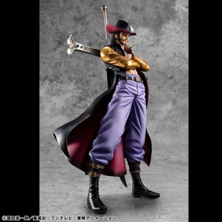 ONE PIECE P.O.P. SERIES DRACULE MIHAWK HAWK EYE STATUE PVC FIGURE