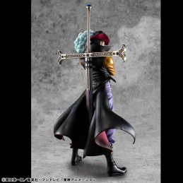 MEGAHOUSE ONE PIECE P.O.P. SERIES DRACULE MIHAWK HAWK EYE STATUE PVC FIGURE