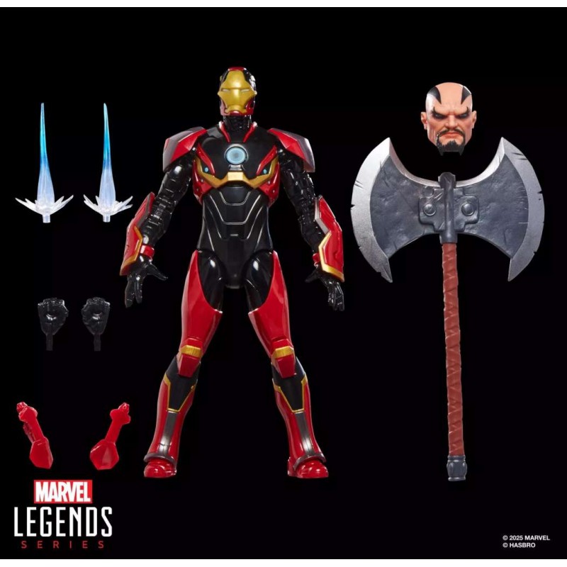 MARVEL LEGENDS IRON MAN MARK 72 BAF EXECUTIONER ACTION FIGURE HASBRO MARVEL LEGENDS IRON MAN MARK 72 BAF EXECUTIONER ACTION FIGURE HASBRO