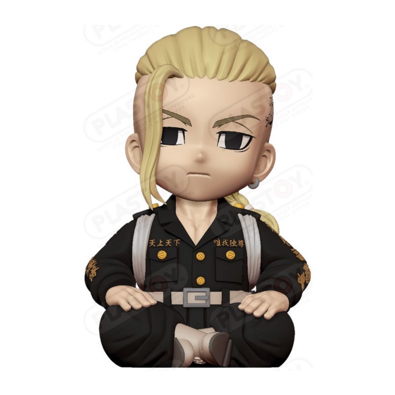 TOKYO REVENGERS DRAKEN KEN RYUGUGI FIGURE SALVADANAIO PLASTOY