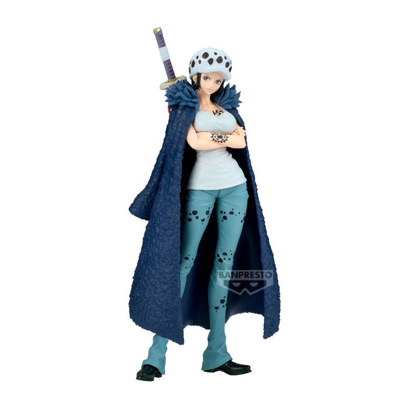 BANPRESTO ONE PIECE GLITTER AND GLAMOURS TRAFALGAR D. LAW CHANGE VER. STATUE FIGURE