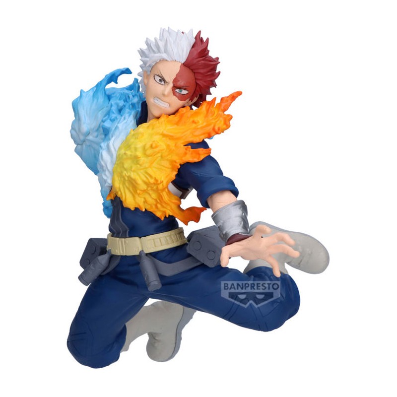 BANPRESTO MY HERO ACADEMIA SHOTO TODOROKI MAXIMATIC STATUE FIGURE BANPRESTO MY HERO ACADEMIA SHOTO TODOROKI MAXIMATIC STATUE FIGURE