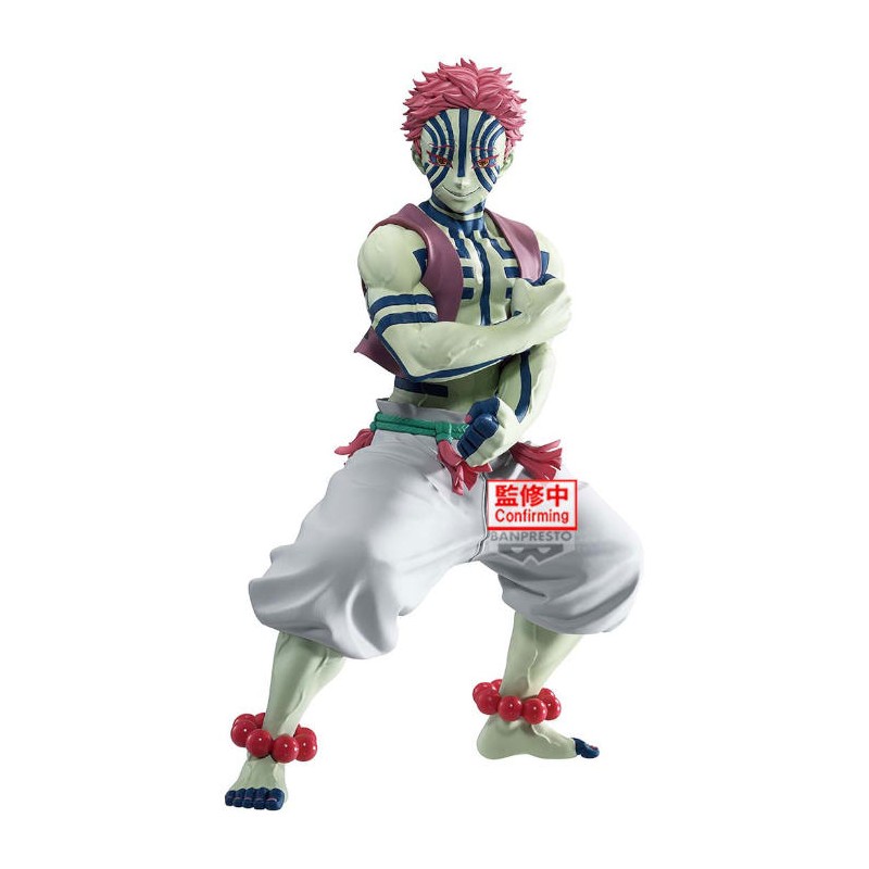 DEMON SLAYER KIMETSU NO YAIBA AKAZA GRANDISTA STATUA FIGURE BANPRESTO DEMON SLAYER KIMETSU NO YAIBA AKAZA GRANDISTA STATUA FIGURE BANPRESTO