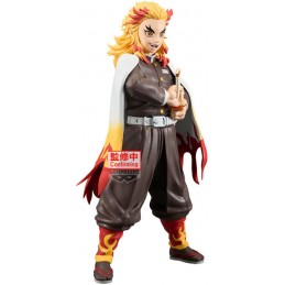 DEMON SLAYER KIMETSU NO YAIBA KYOJURO RENGOKU GRANDISTA STATUA FIGURE BANPRESTO