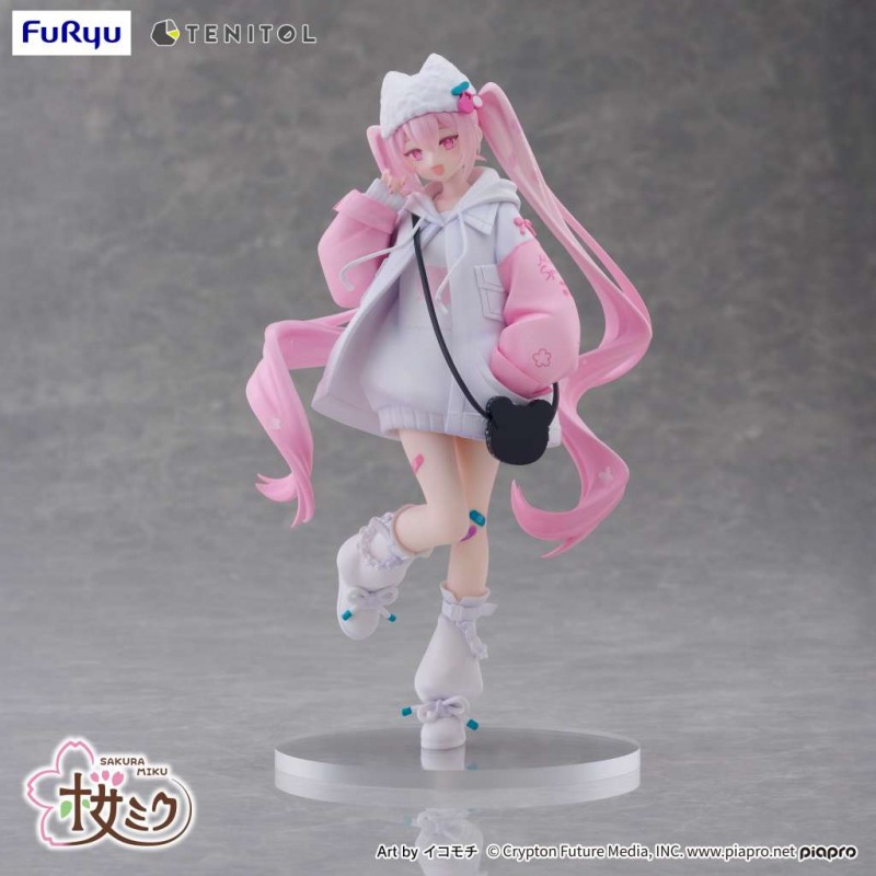 FURYU HATSUNE MIKU SAKURA MIKU COOL STYLE TENITOL PETIT PVC FIGURE STATUE FURYU HATSUNE MIKU SAKURA MIKU COOL STYLE TENITOL PETIT PVC FIGURE STATUE