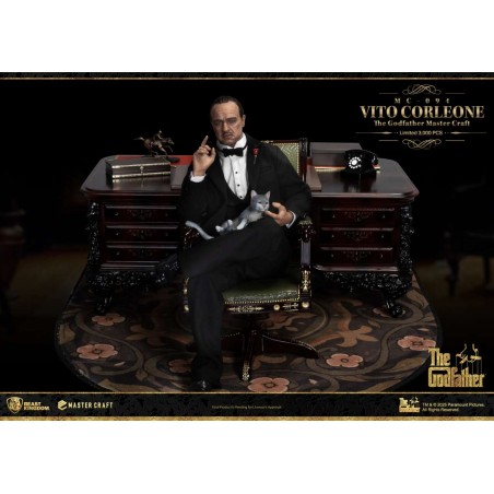 THE GODFATHER IL PADRINO VITO CORLEONE MASTER CRAFT STATUA FIGURE