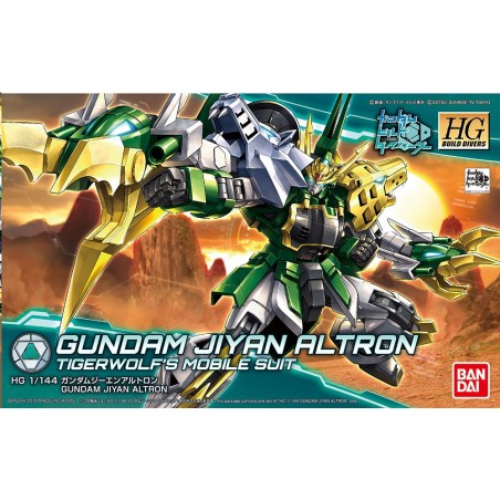 HIGH GRADE HGBD GUNDAM JIYAN ALTRON TIGERWOLF 1/144 MODEL KIT
