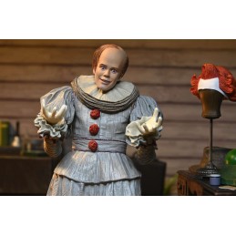 IT WELCOME TO DERRY BOB AS PENNYWISE ULTIMATE ACTION FIGURE NECA