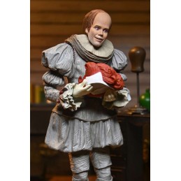 IT WELCOME TO DERRY BOB AS PENNYWISE ULTIMATE ACTION FIGURE NECA