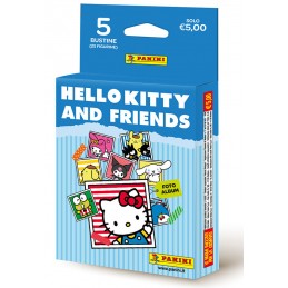 PANINI STICKERS HELLO KITTY AND FRIENDS ECOBLISTER 5 BUSTE PANINI