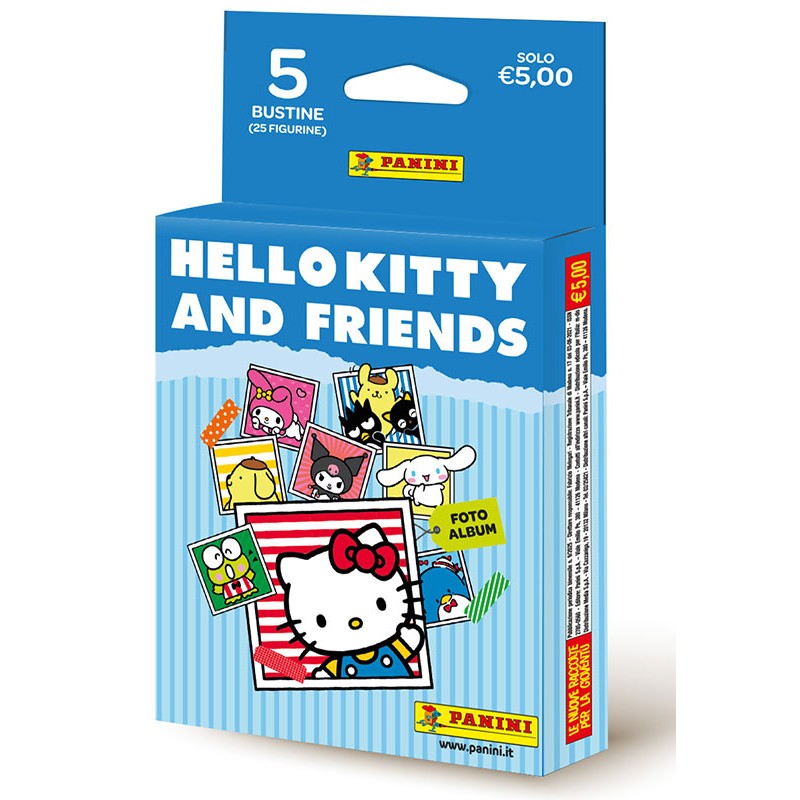 PANINI STICKERS HELLO KITTY AND FRIENDS ECOBLISTER 5 BUSTE PANINI PANINI STICKERS HELLO KITTY AND FRIENDS ECOBLISTER 5 BUSTE PANINI