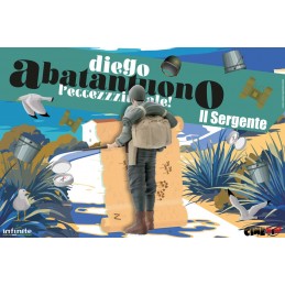 DIEGO ABATANTUONO IL SERGENTE LORUSSO PVC CINE MINI FIGURE INFINITE STATUE