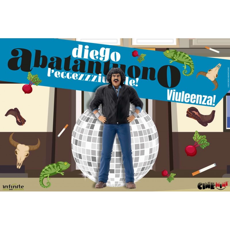 INFINITE STATUE DIEGO ABATANTUONO L'ECCEZZZIUNALE VIULEENZA PVC CINE MINI FIGURE INFINITE STATUE DIEGO ABATANTUONO L'ECCEZZZIUNALE VIULEENZA PVC CINE MINI FIGURE