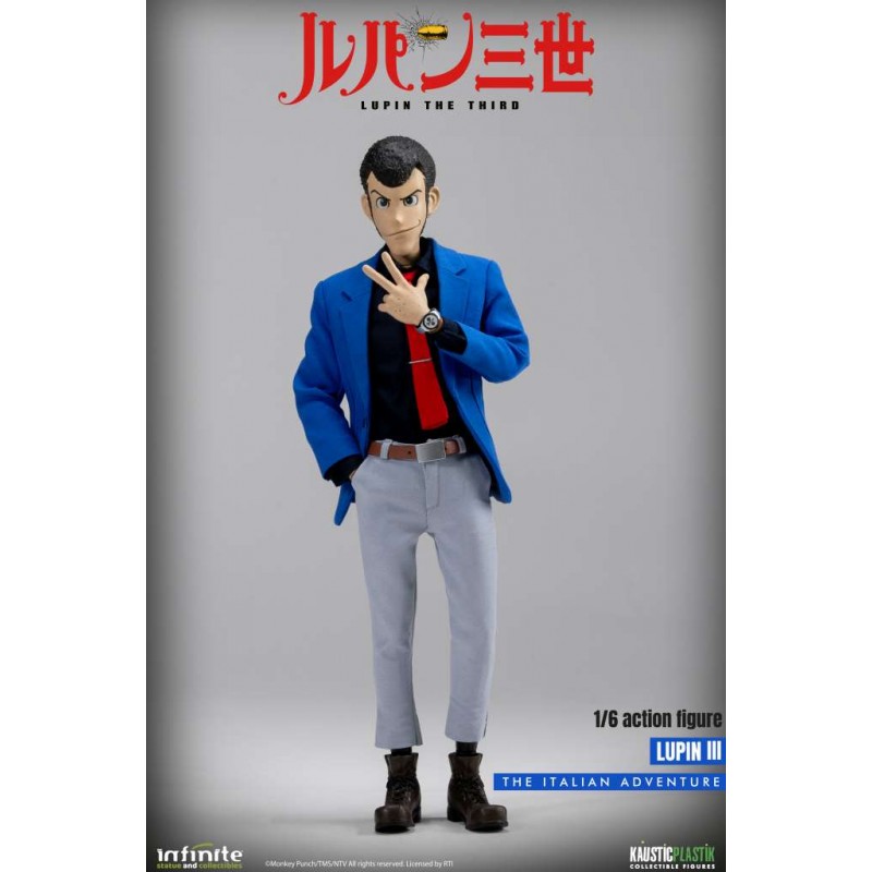 INFINITE STATUE LUPIN THE THIRD THE ITALIAN ADVENTURE LUPIN STANDARD VERSION ACTION FIGURE INFINITE STATUE LUPIN THE THIRD THE ITALIAN ADVENTURE LUPIN STANDARD VERSION ACTION FIGURE