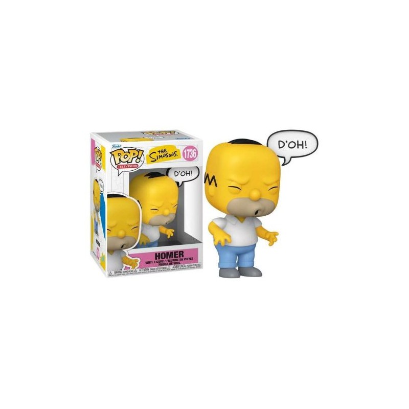 FUNKO POP! THE SIMPSONS HOMER SAYING 1736 BOBBLE HEAD FIGURE FUNKO