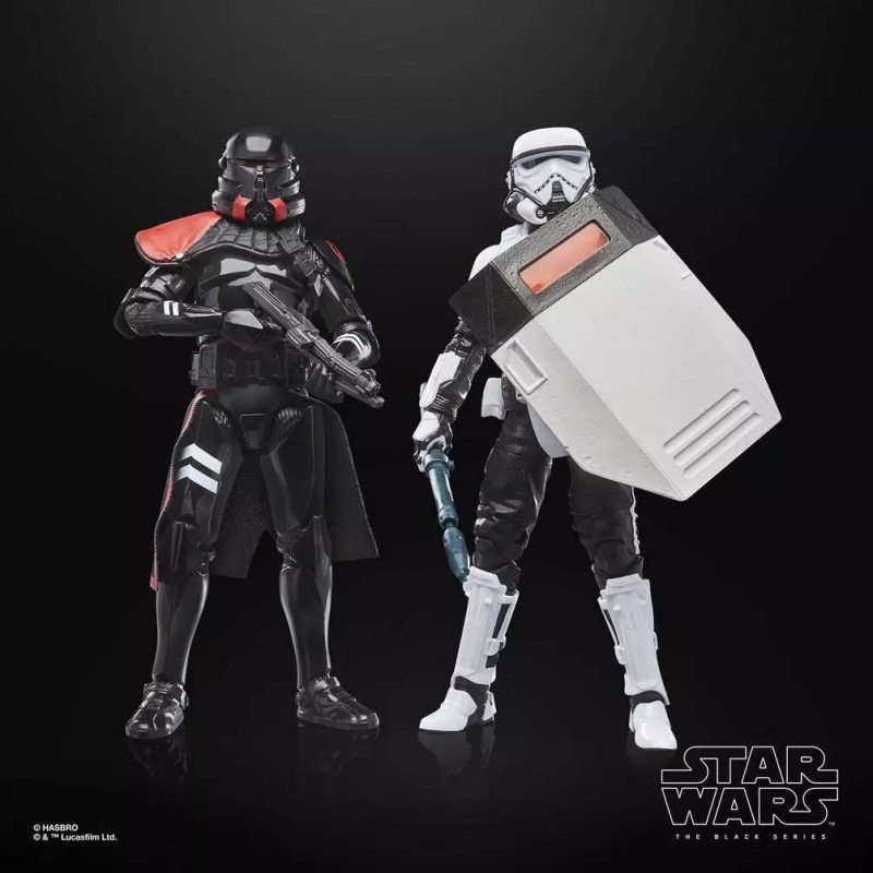 HASBRO STAR WARS THE BLACK SERIES PURGE TROOPER & PATROL TROOPER 2-PACK PVC ACTION FIGURE HASBRO STAR WARS THE BLACK SERIES PURGE TROOPER & PATROL TROOPER 2-PACK PVC ACTION FIGURE