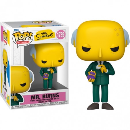FUNKO POP! THE SIMPSONS MR. BURNS 1739 BOBBLE HEAD FIGURE