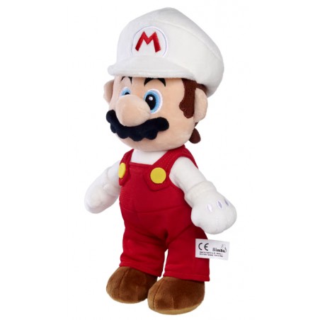 SUPER MARIO FIRE 30CM PLUSH FIGURE