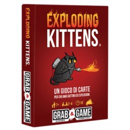 EXPLODING KITTENS CRAB AND GAME GIOCO DA TAVOLO ITALIANO ASMODEE