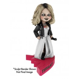 NECA BRIDE OF CHUCKY - TIFFANY HEART CONNECT BOBBLE HEAD KNOCKER RESIN FIGURE