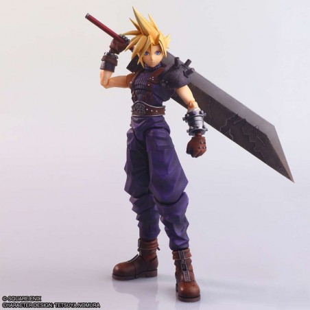 FINAL FANTASY 7 CLOUD STRIFE STRUCTURE ARTS MODEL KIT PVC FIGURE